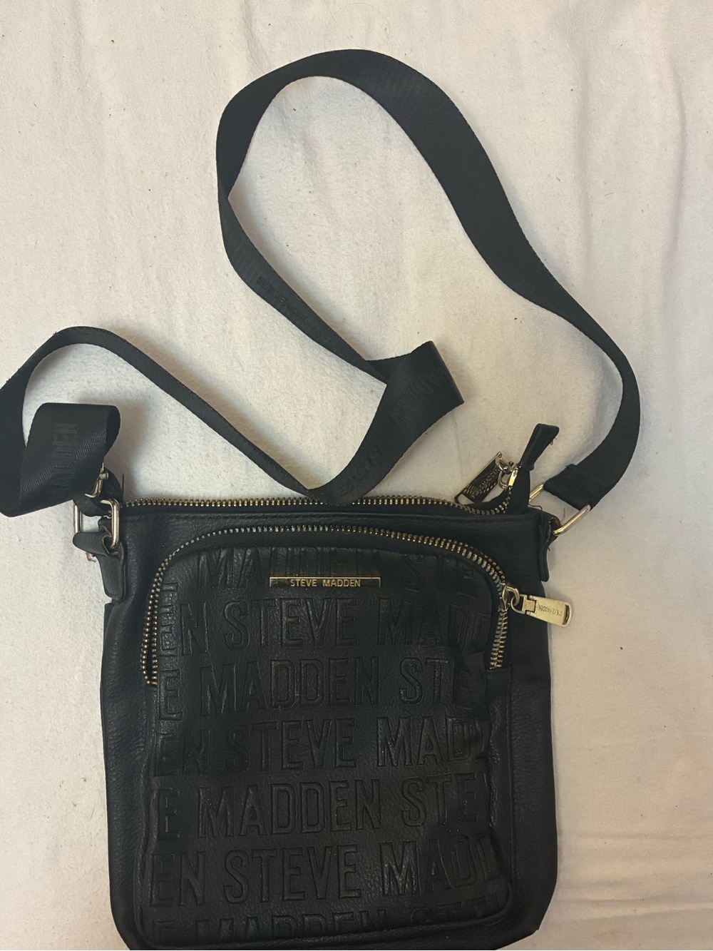 Steve Madden Black Crossbody Bag